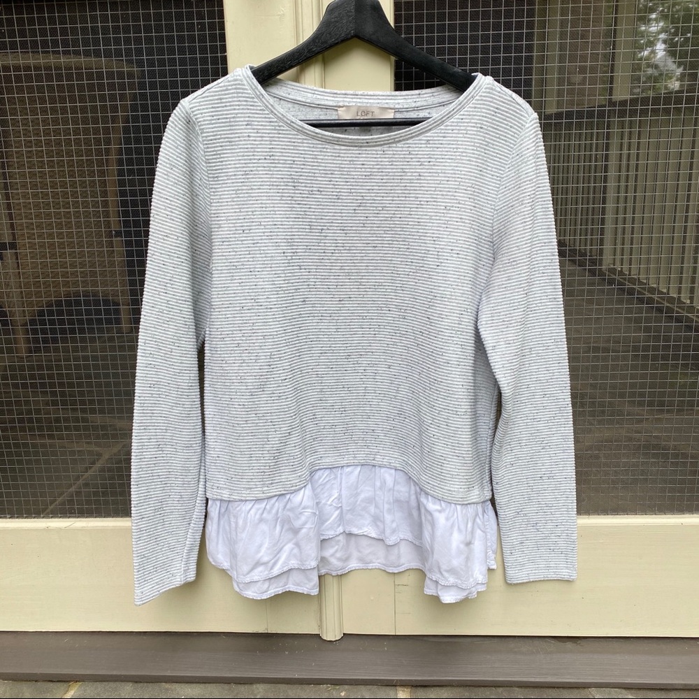 Ann Taylor Loft Sweater Shirt